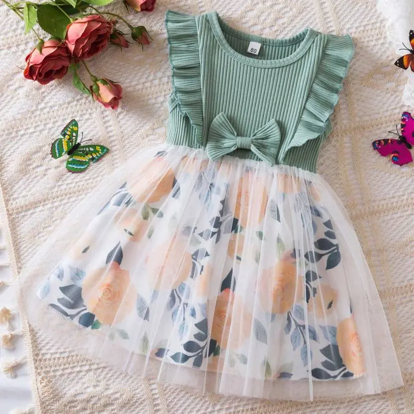 OMLI  Girls Below Knee Festive/Wedding Dress