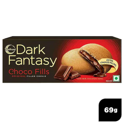 Sunfeast Dark Fantasy Choco Fills Cookie 69 g