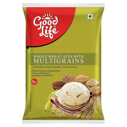 Good Life Multigrain Whole Wheat Atta 5 kg