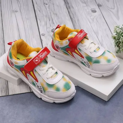 Pu-Pine  Velcro Walking Shoes For Boys