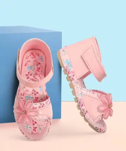 Ideal COLLECTION  Velcro Flats For Girls